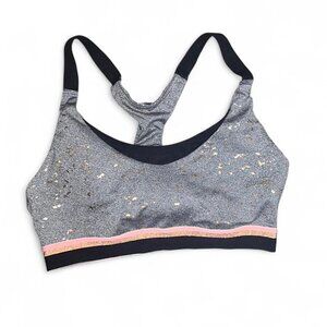 Champion Black and Pink Sports Bra